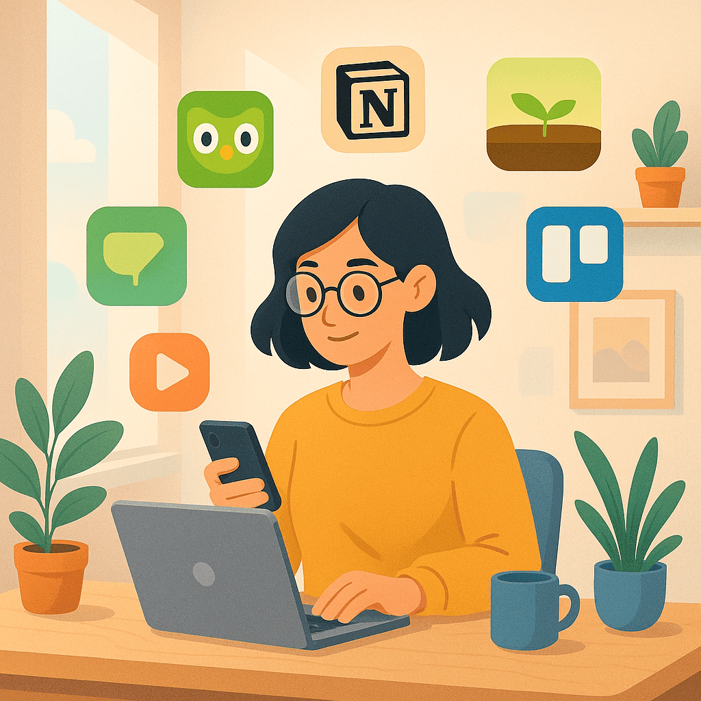 5 Aplikasi Keren untuk Tingkatkan Skill & Produktivitas Harianmu