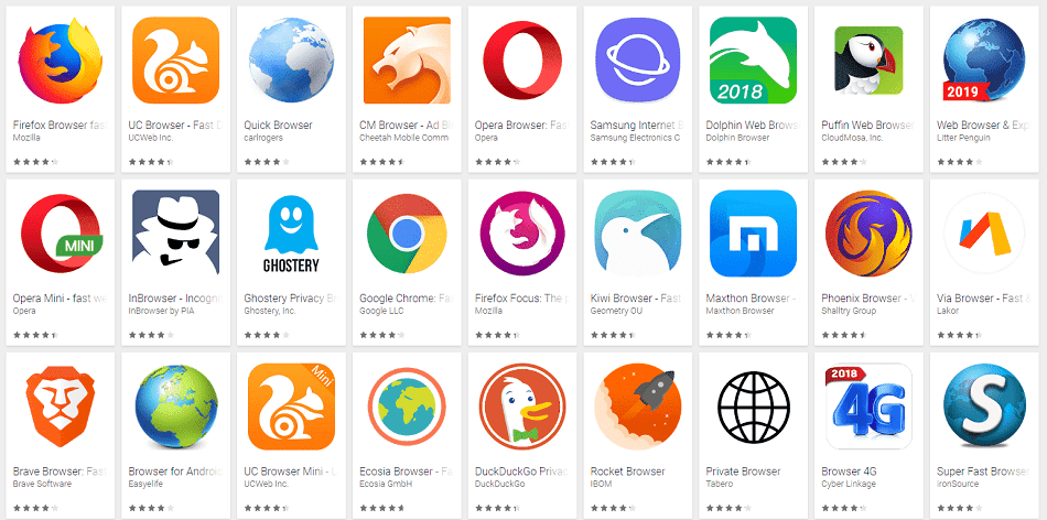 5 Browser Tercepat Android 2020 Anti Lag