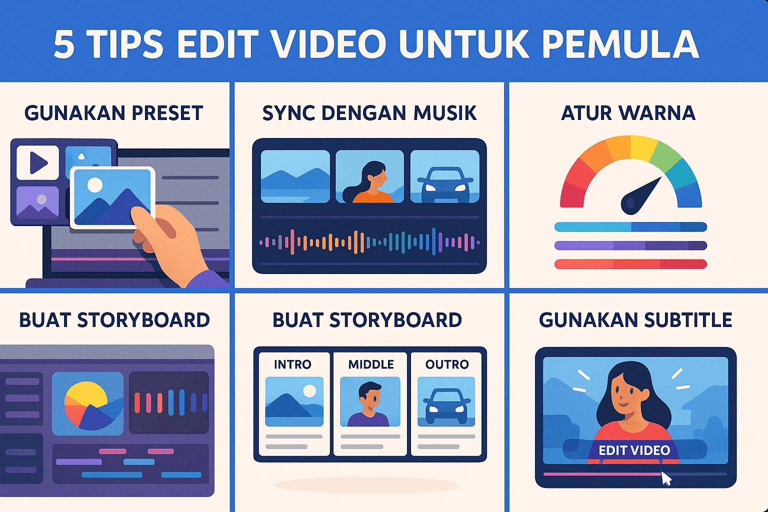 5 Trik Cepat Edit Video yang Bikin Hasilnya Terlihat Pro, Cocok Buat Pemula!
