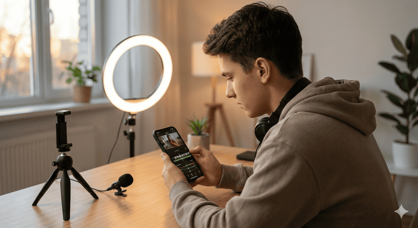 Cara Cepat Edit Video Jadi “Viral Look” di HP (Tanpa Laptop) — Trik Ampuh untuk Content Creator Pemula