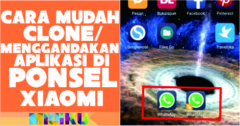 Cara Cloning Aplikasi di HP Xiaomi Tanpa Install Aplikasi Tambahan