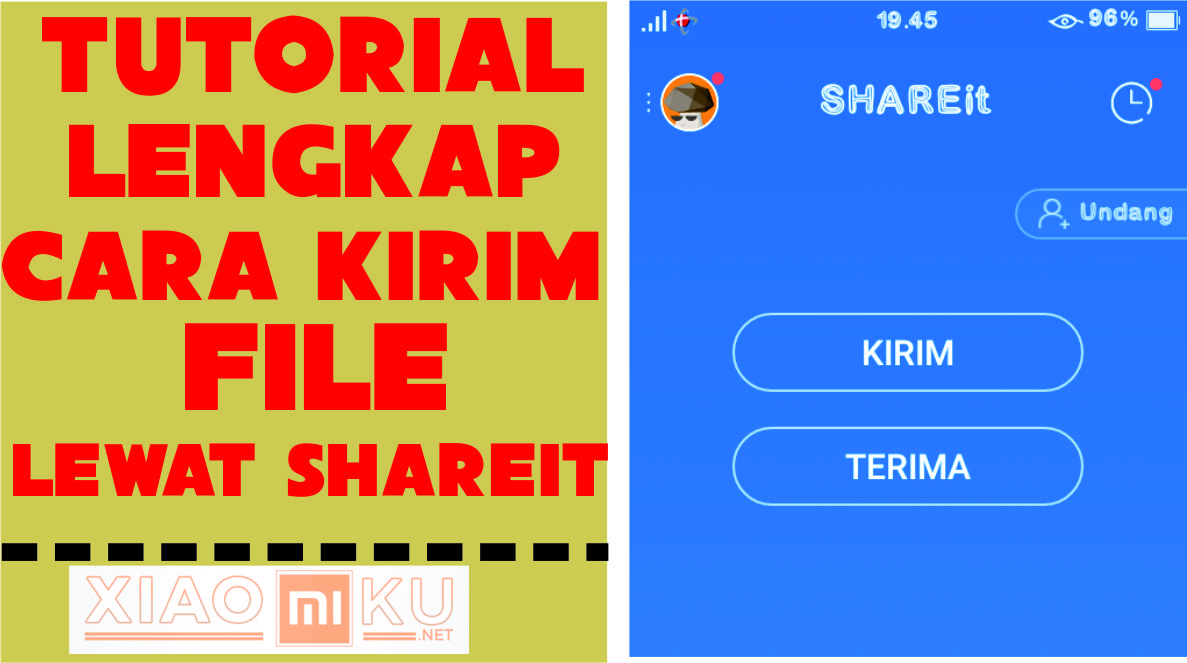 Tutorial Cara Lengkap Kirim File dengan SHAREit