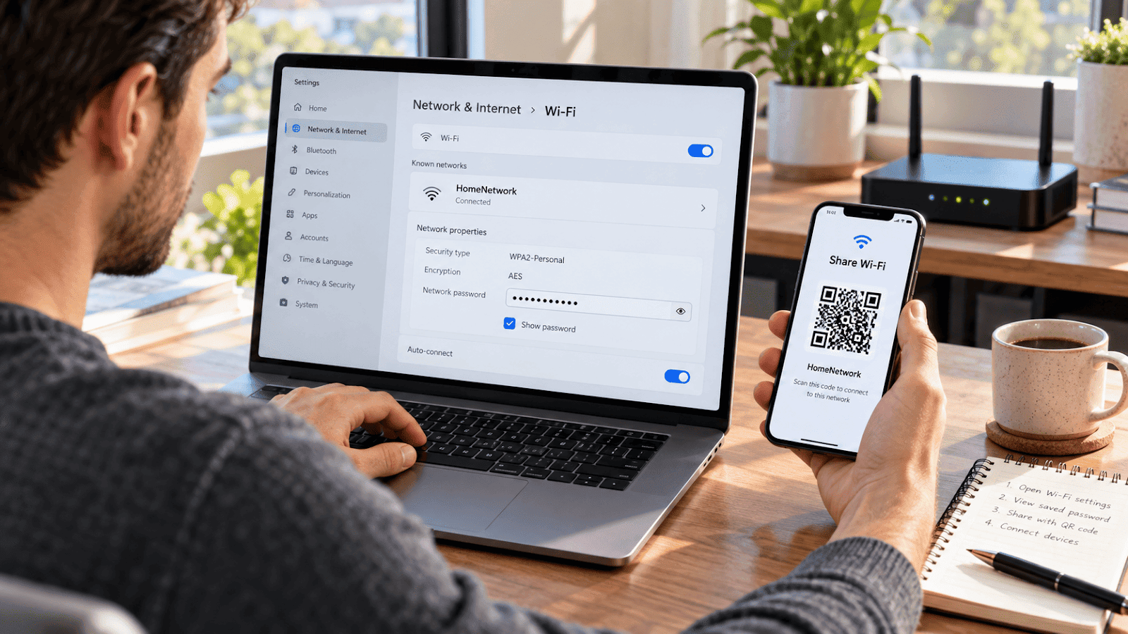 Cara Melihat Password WiFi yang Tersimpan di HP dan Laptop dengan Mudah, Cepat, dan Aman