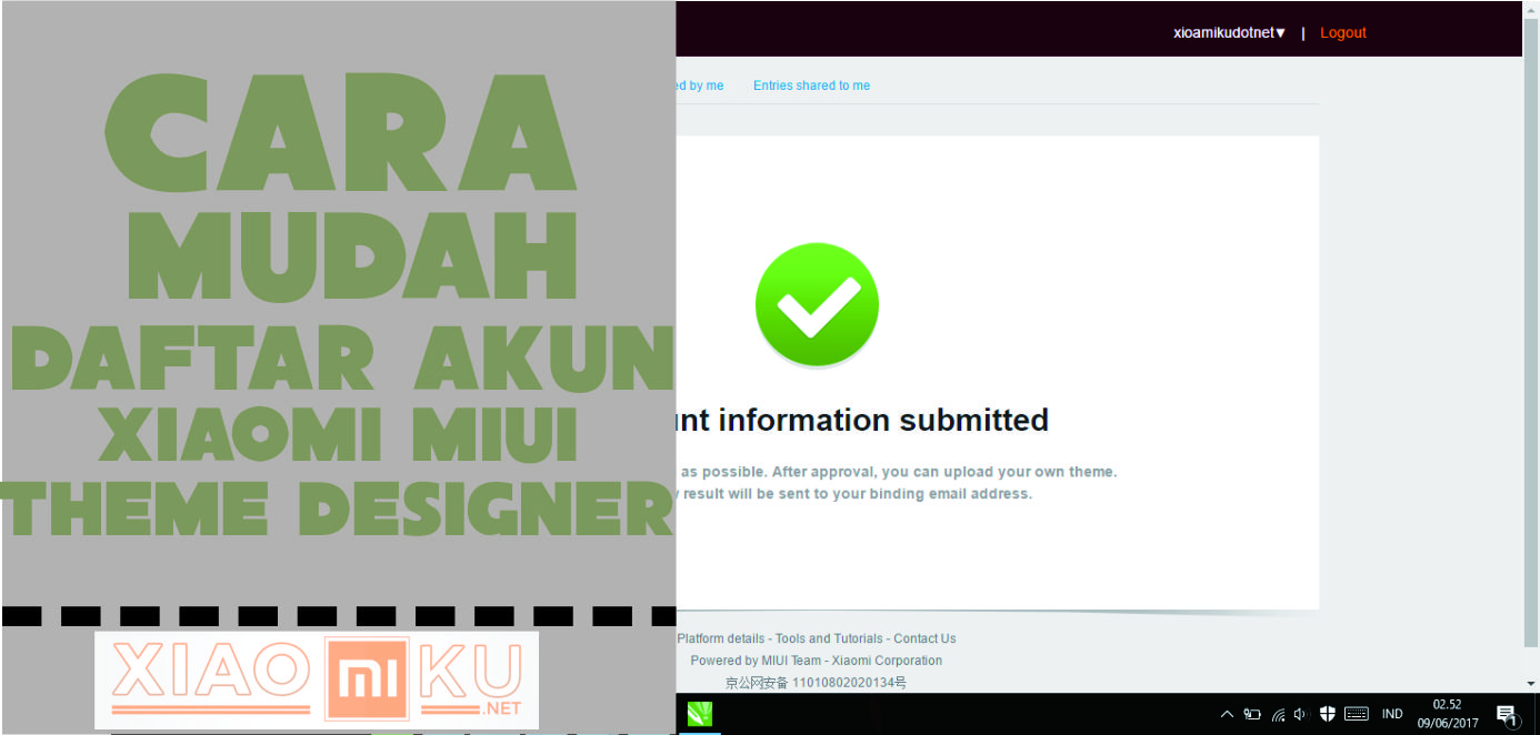 Cara Mudah Daftar MIUI Theme Designer Xiaomi
