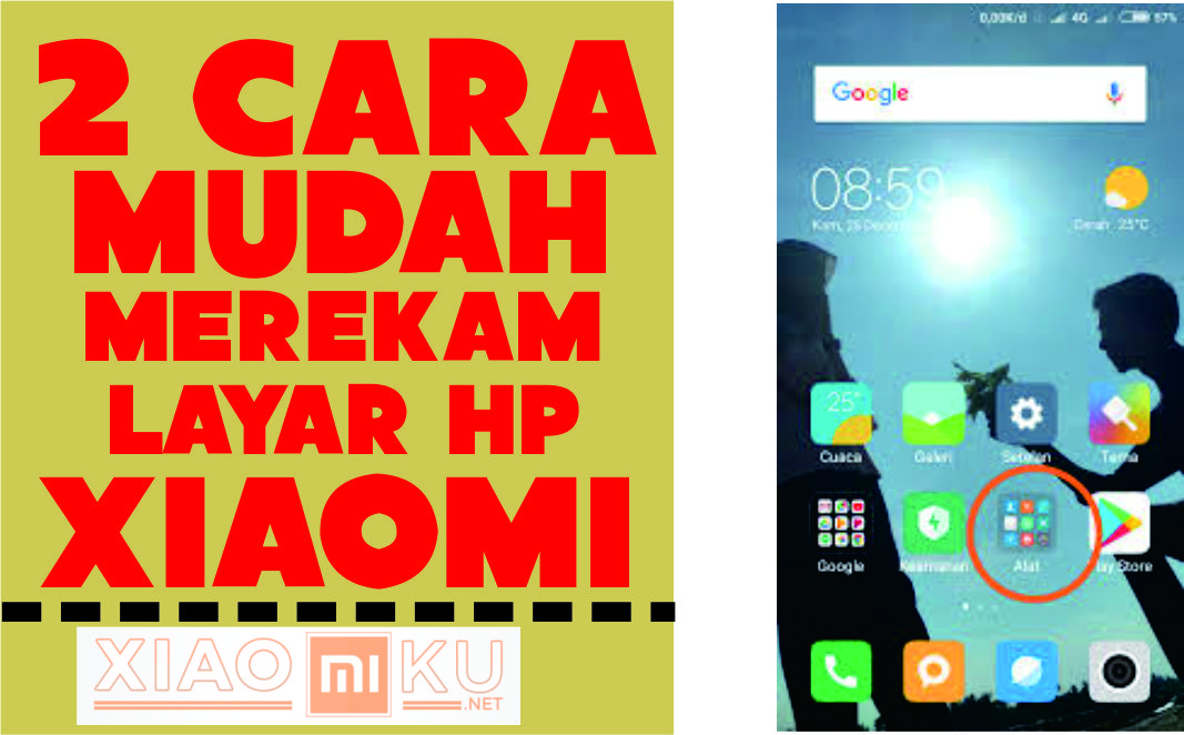 Cara Mudah Merekam Layar HP Xiaomi Tanpa Root