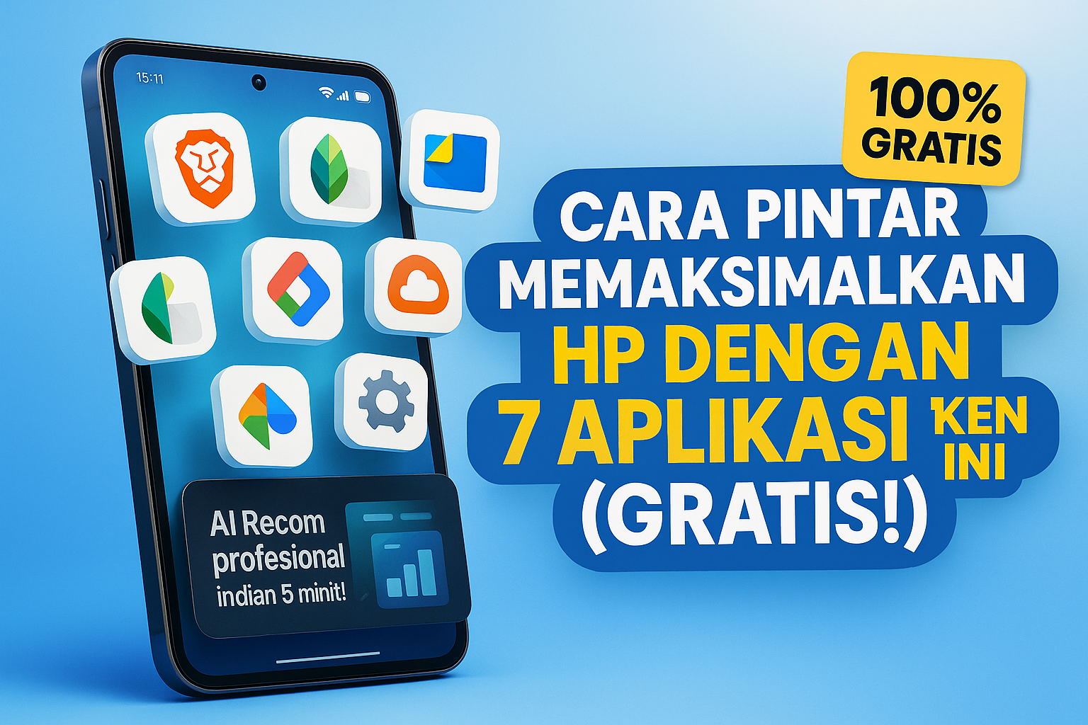 Cara Pintar Memaksimalkan HP dengan 7 Aplikasi Keren Ini (GRATIS!)