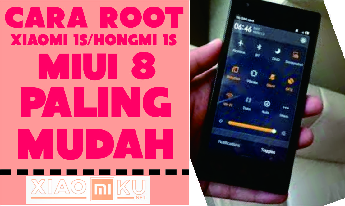 Cara Root Redmi 1S MIUI 8 Native