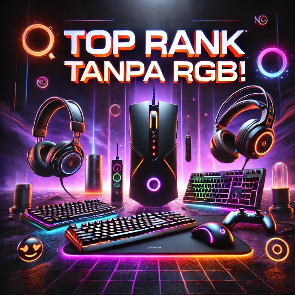 Gak Pakai RGB Bisa Masuk Top Rank? 7 Peripherals Gaming yang Performanya Gila!
