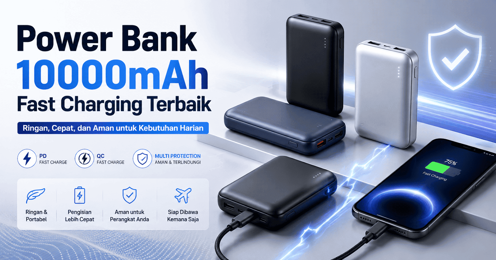Power Bank 10000mAh Fast Charging Terbaik: Panduan & Rekomendasi 2026