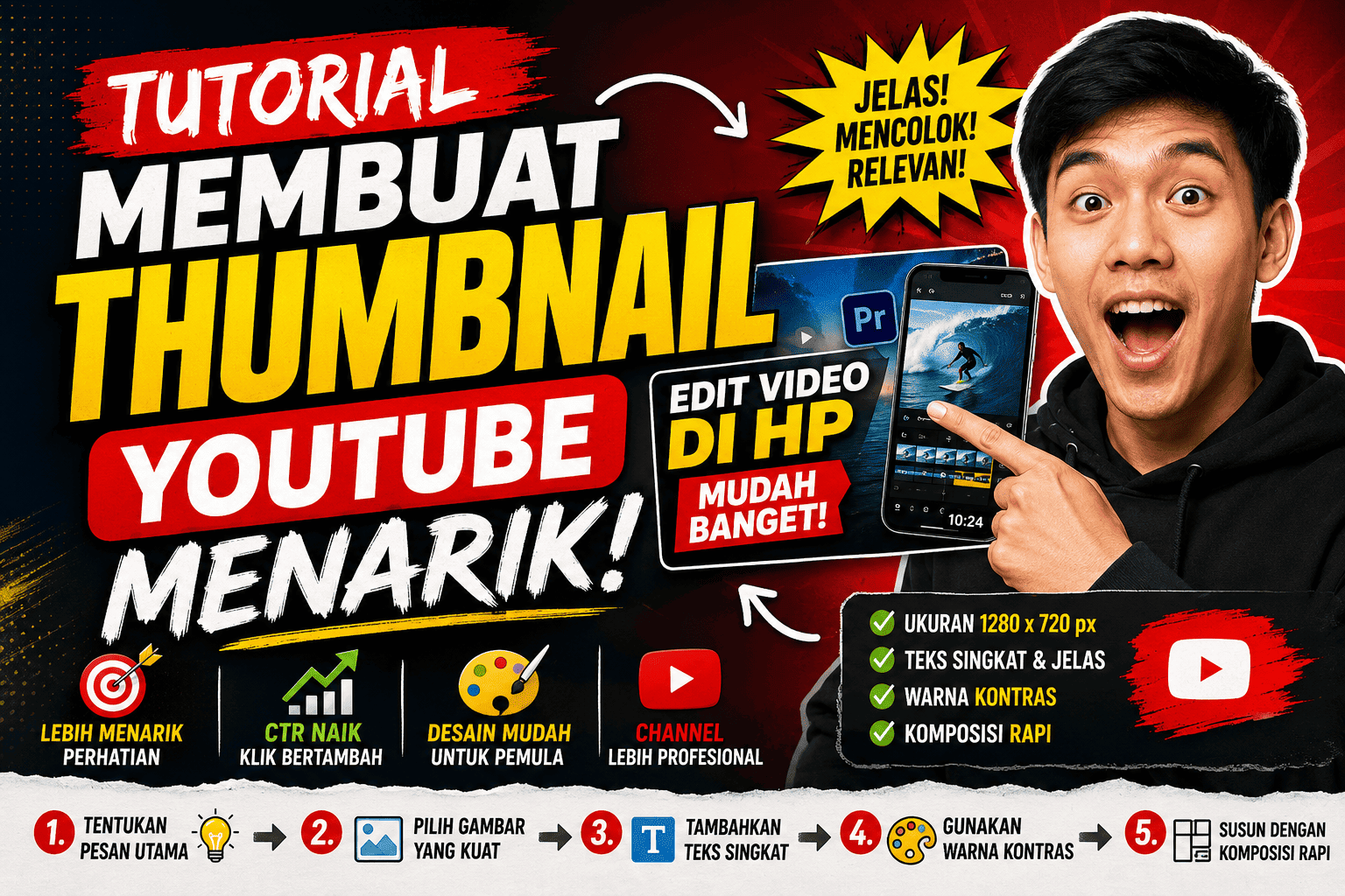 Tutorial Membuat Thumbnail YouTube Menarik untuk Meningkatkan Klik
